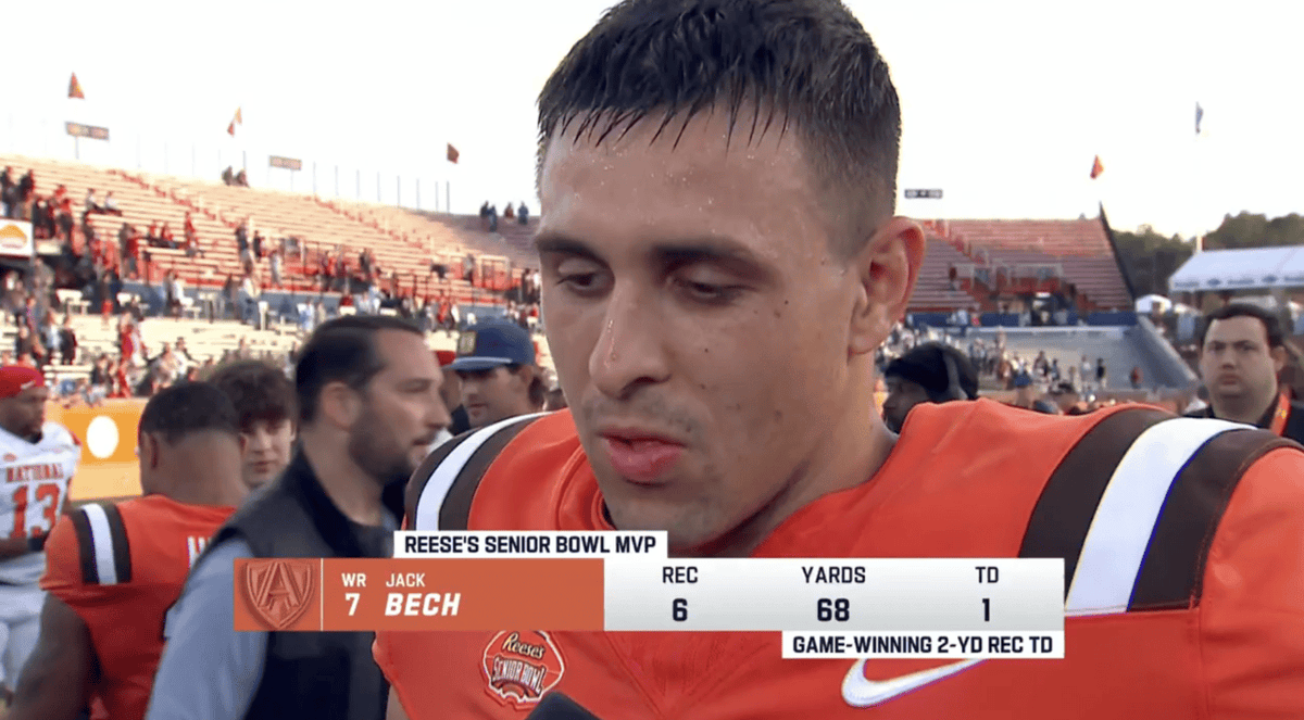 Senior Bowl MVP Moment: A Tribute to His Brother Lost in New Orleans ...